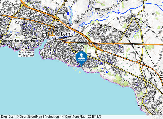 La Joseliere sur la carte