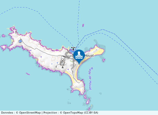 Treach Er Goured sur la carte