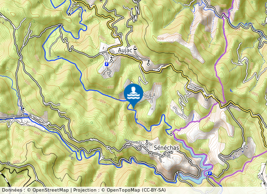 Le Moulin Du Roure sur la carte