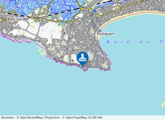 Baie Du Guec sur la carte