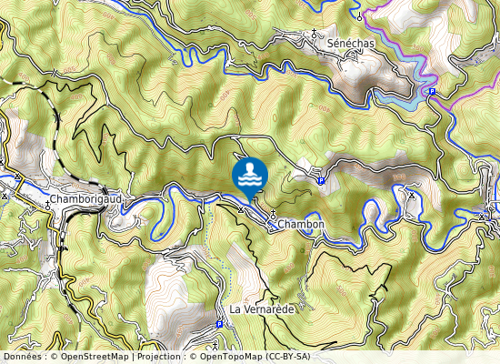 Palanquis sur la carte
