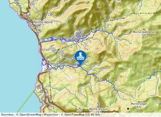 Acomat sur la carte