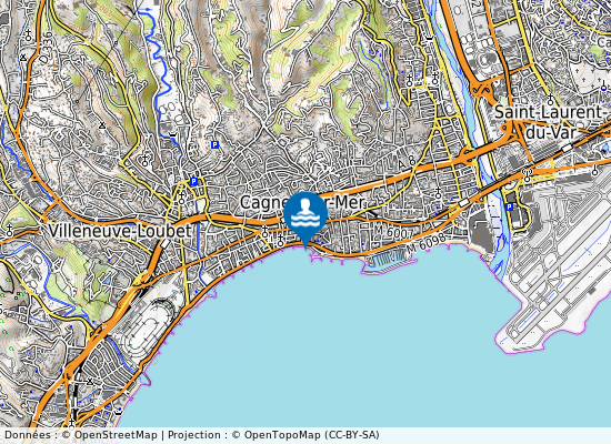 De L Entree Du Port sur la carte