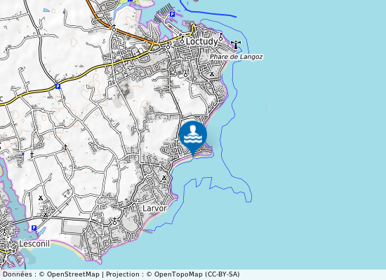Ezer sur la carte